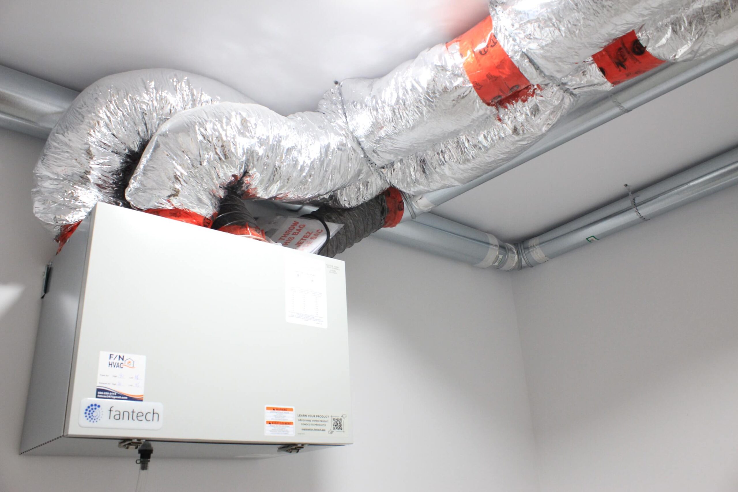 F/N HVAC Installed Heat Recovery Ventilator (HRV)
